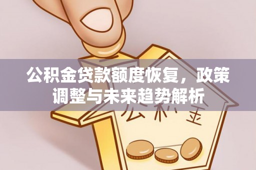 刚察公积金贷款额度恢复，政策调整与未来趋势解析