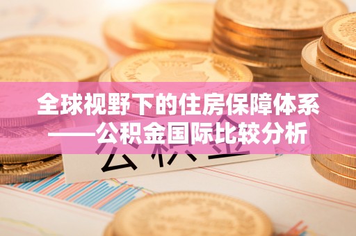 刚察全球视野下的住房保障体系——公积金国际比较分析