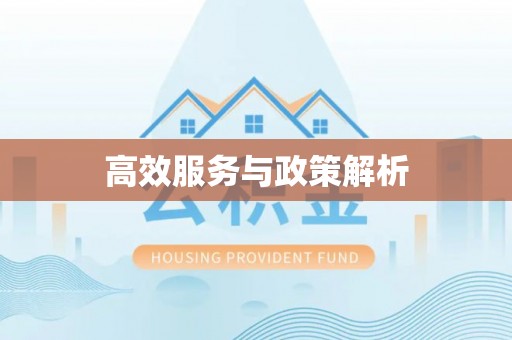 刚察高效服务与政策解析